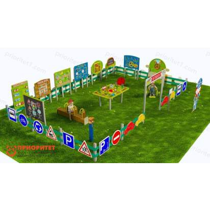 Детская профориентационная игровая площадка АВТОШКОЛА (Максимальная-3) (1)_1