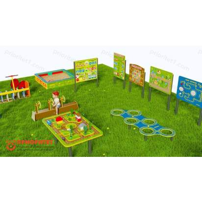 Детская профориентационная игровая площадка АВТОШКОЛА (Элит-1) (4)_1