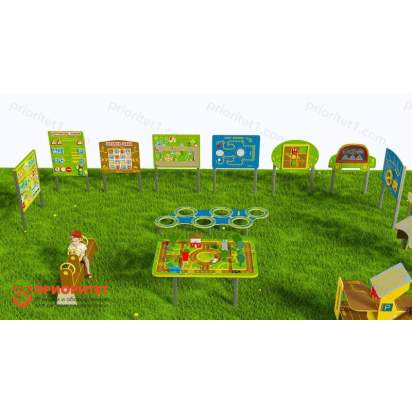 Детская профориентационная игровая площадка АВТОШКОЛА (Элит-1) (5)_1