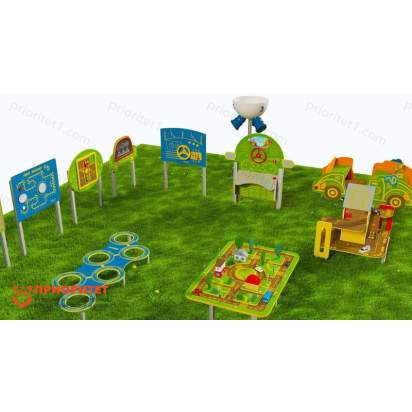 Детская профориентационная игровая площадка АВТОШКОЛА (Элит-1) (6)_1