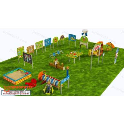 Детская профориентационная игровая площадка АВТОШКОЛА (Элит-1) (7)_1