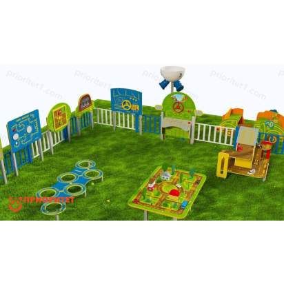 Детская профориентационная игровая площадка АВТОШКОЛА (Элит-2) (6)_1