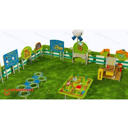 Детская профориентационная игровая площадка АВТОШКОЛА (Элит-3) (5)_1