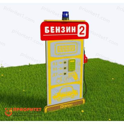 Модуль интерактивный Заправка бензиновая с солнечной батареей и маячком_1