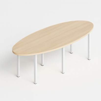 24.2_Стол овальный переговорный из серии Медовая_1