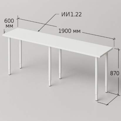 ИИ1.22_Столешница 200х60 см из серии Медовая_1
