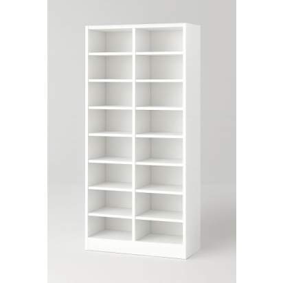 122.1_Стеллаж открытый 79х35х180 из серии Медовая_1