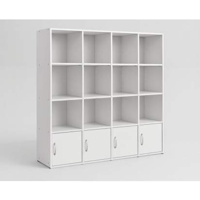 ИИ3.12 ЛДСП_Шкаф односторонний 147х147х39 из серии Медовая_1