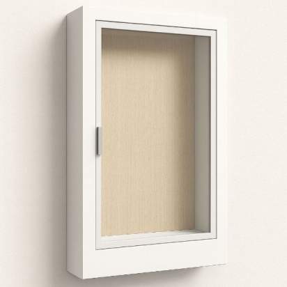 Настенная витрина-пенал_1