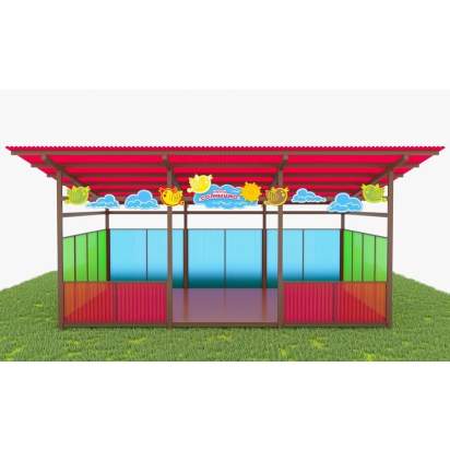 Теневой навес с интерактивным полом из Экопластика ТН06 500х400 (3)_1