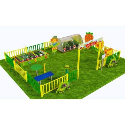 Методическая площадка Сад и огород из Экопластика и нержавеющей стали С06 (3)_1