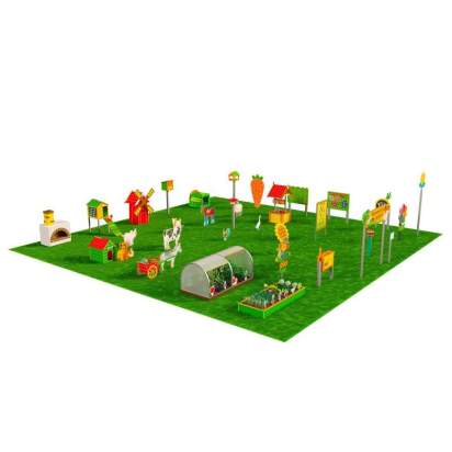 Игровая развивающая площадка Фермерский дворик Максимальный 1 (2)_1