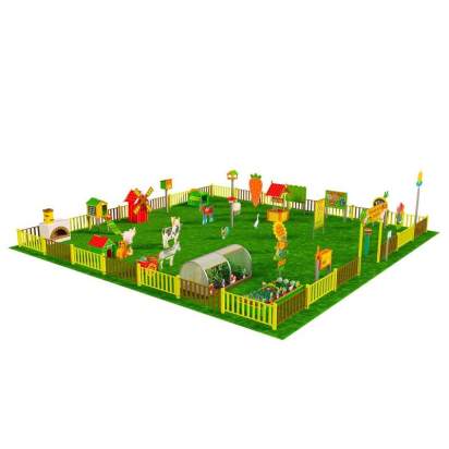 Игровая развивающая площадка Фермерский дворик Максимальный 2 (2)_1