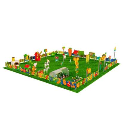 Игровая развивающая площадка Фермерский дворик Максимальный 3 (2)_1