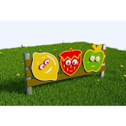 Забор из экопластика Огородный 5_1