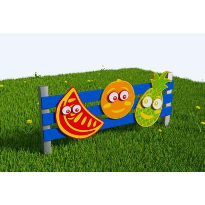 Забор из экопластика Огородный 8_1