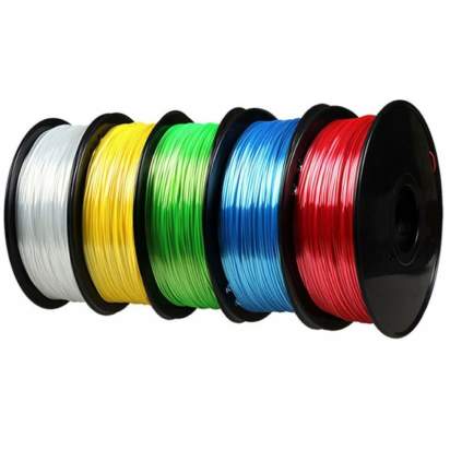 Комплект расходных материалов для 3D принтера (не менее 5 катушек PLA 1.75 разного цвета)_1