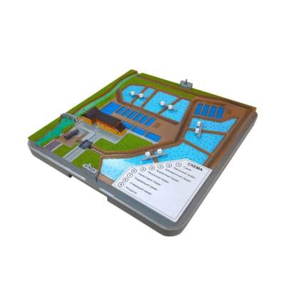 Макет промышленного прудового рыбного хозяйства_112