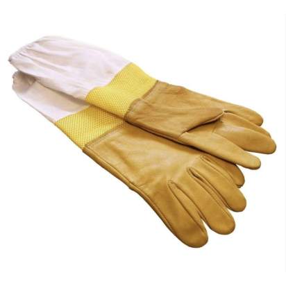 Перчатки кожаные с нарукавниками_1