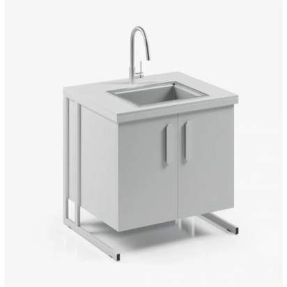 Стол лабораторный моечный_1