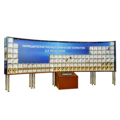 Интерактивный наглядно-демонстрационный комплекс Периодическая таблица химических элементов Д.И. Менделеева с натуральными образцами_1
