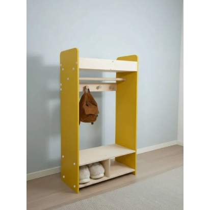 Шкаф-вешалка МИЛАНА, желтый_1