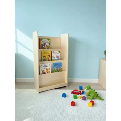 Стеллаж для книг МИЛАНА, шлиф_1