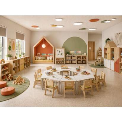 Комплект мебели для детского сада Групповая №4_1