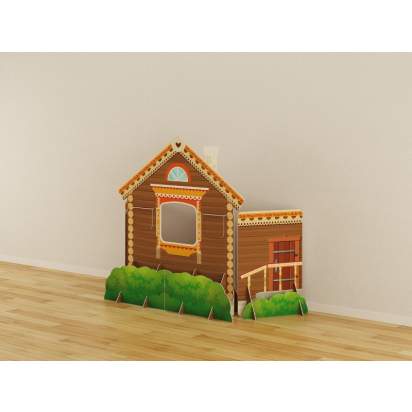Театральная декорация Изба для детских представлений6_1