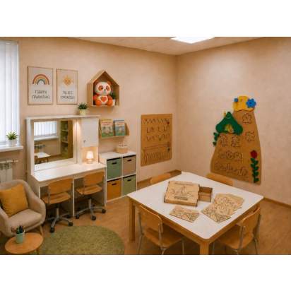 Комплект оборудования для кабинета логопеда Тёплый старт (1)_2