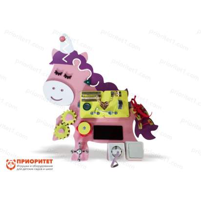 Бизиборд «Счастливая единорожка»