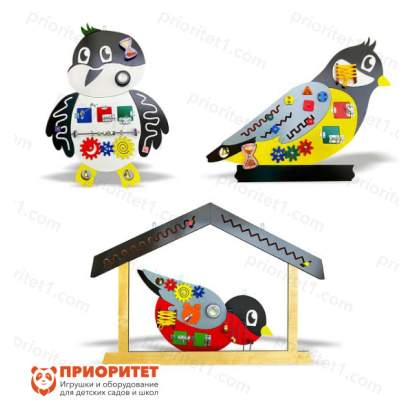 Набор бизибордов «Птицы России» №2