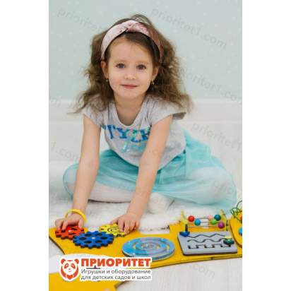 Бизиборд «Славная лисичка» №2 для детского сада