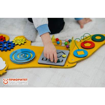 Бизиборд «Славная лисичка» №2 с лабиритом