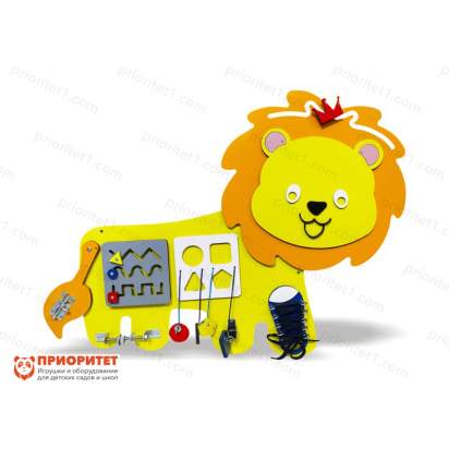 Бизиборд «Смелый львёнок» №2