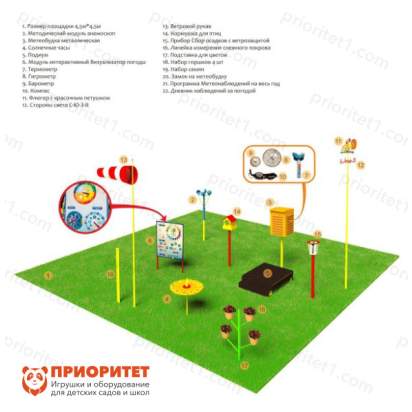 Метеорологическая площадка «Лайтс» (металлическая)