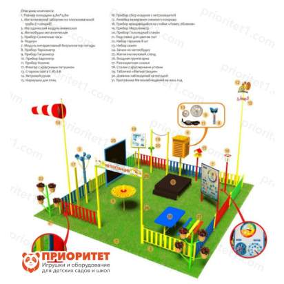 Метеорологическая площадка «ПРО» (металлическая)