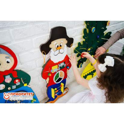 Бизиборд «Мудрый дедушка» для детей