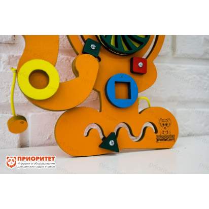 Бизиборд «Кошка Мурка» с хвостиком