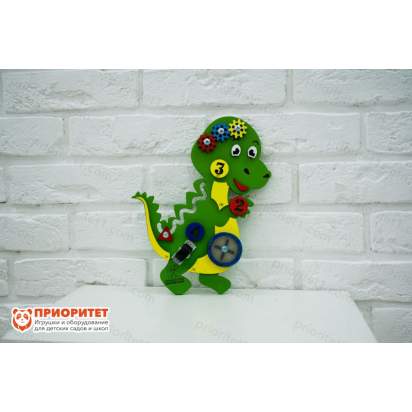 Бизиборд «Зеленый динозаврик»