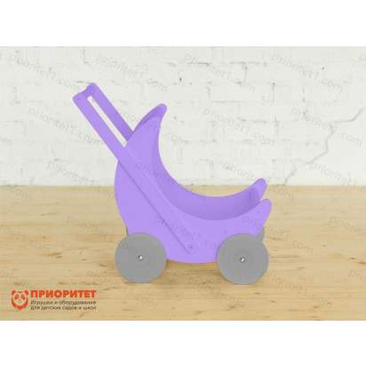 kolyaska-katalka-moe-chudo-sirenevaya-s-serymi-kolesami