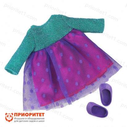 Одежда для куклы «Ася» (Мерцание цвета)