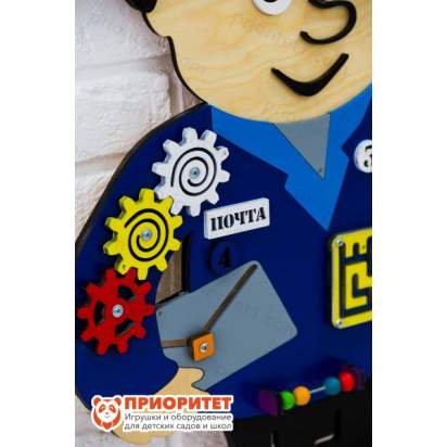 Бизиборд «Веселый почтальон» с письмом