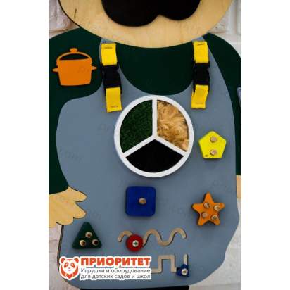 Бизиборд «Талантливый повар» с тактильными элементами