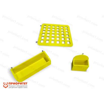 Тактильно-развивающая панель «Кубо-мозаика» комплектация