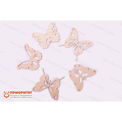 Деревянная заготовка для рисования на воде ЭБРУ «Бабочки»