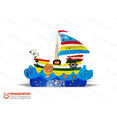 Декоративно-развивающая панель «Могучий кораблик»