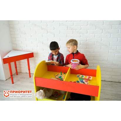 Тележка для пособий вид сверху