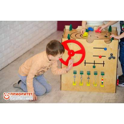 Бизикуб «Дружная компания» вид сбоку