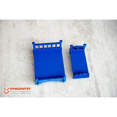 Мебель для кукольного домика 2 кроватки